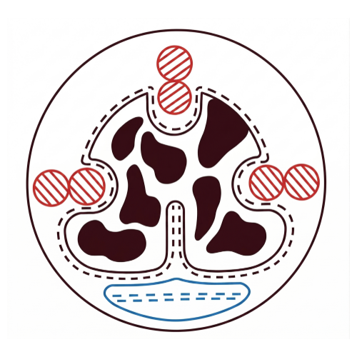 슬러지 분리 털어내기